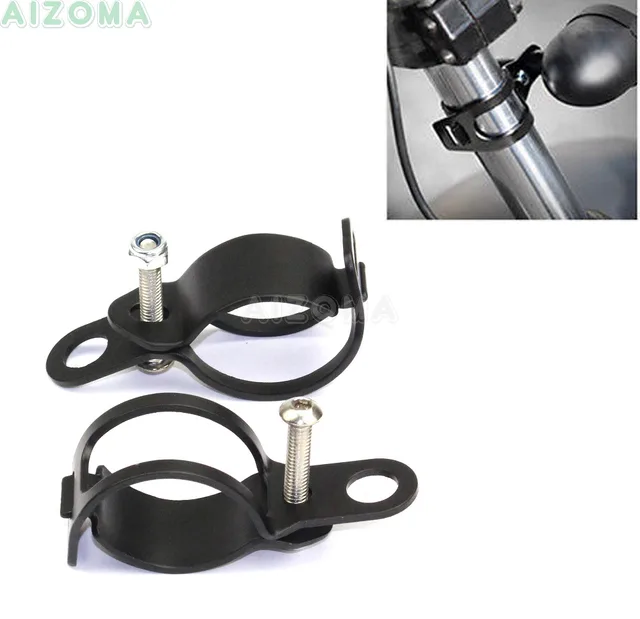 Special Offers 2x Black Motorcycles Turn Signal Mounting Brackets Fork Mount Clamp 27mm-31mm Universal For Honda Suzuki Yamaha Kawasaki Harley Special Offers 2x Black Motorcycles Turn Signal Mounting Brackets Fork Mount Clamp 27mm-31mm Universal For Honda Suzuki Yamaha Kawasaki Harley