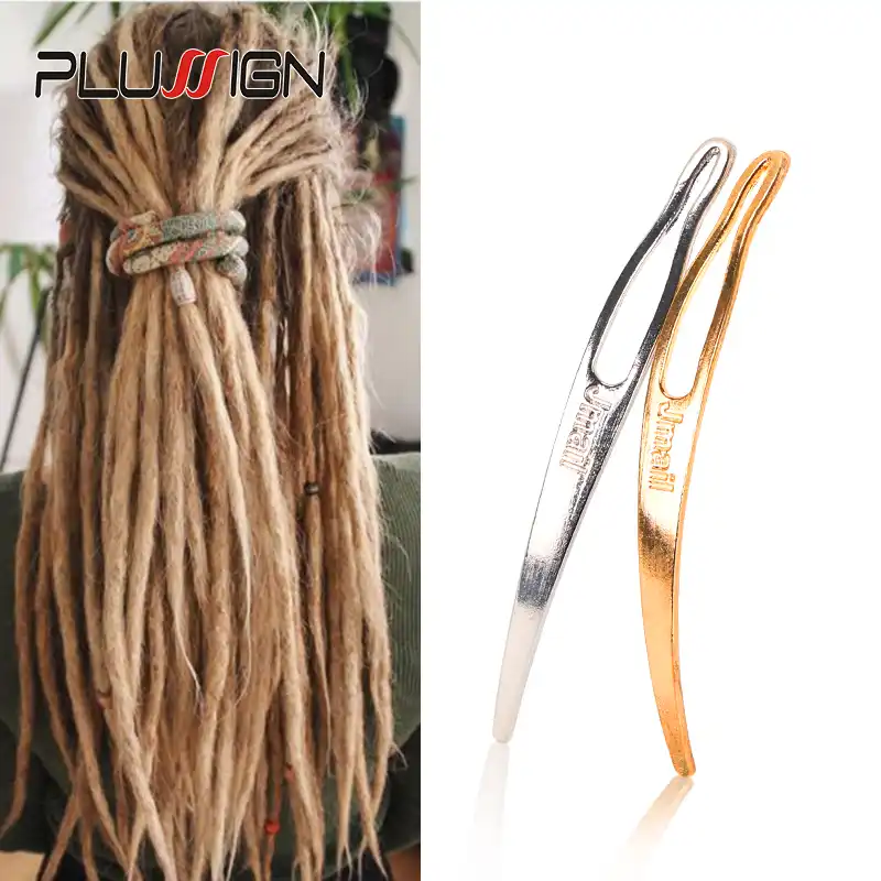 Plussign Easy Locking Needle Hair Loc Tool Craft Dreadlock