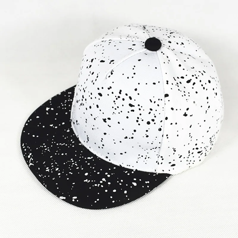 Kid Baseball Cap Snowflakes Graffiti Outdoor Sports Snapback Children Dance Hat Adjustable Summer Sun Dome Caps Casquette (12)