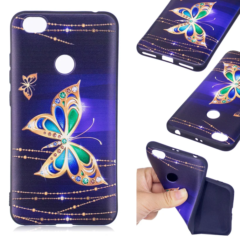 

Relief Phone Case For Xiaomi Redmi Note 7 6 5 Pro 5A Prime 4x Plus Case Silicone Bumper Pocophone F1 Mi A2 Lite Mix 2 Mi6 Cover