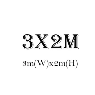 2x2/3x2/3x3/6x 3M Сосулька Светодиодный Сказочный светильник, Рождественская гирлянда, светодиодный светильник-Гирлянда для улицы, свадьбы, дня рождения, вечеринки, сада - Испускаемый цвет: 3x2