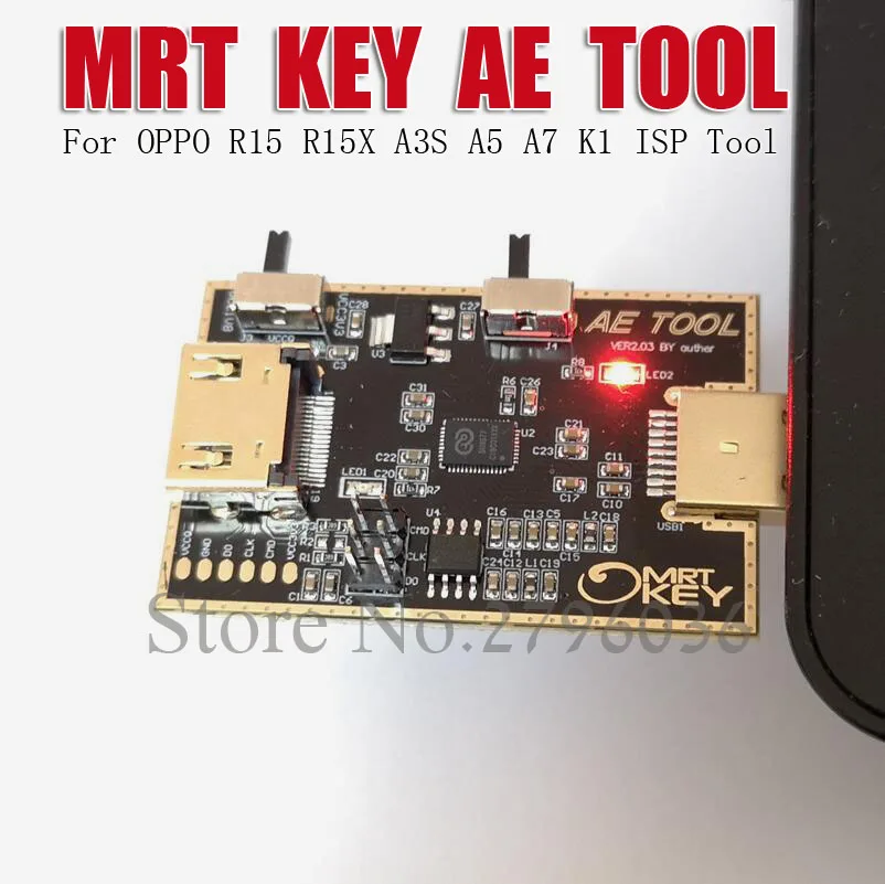 MRT ключ АЕ инструмент AETOOL EMMC программист для OPPO R15 R15X A5 A7 K1 ISP инструмент|Детали