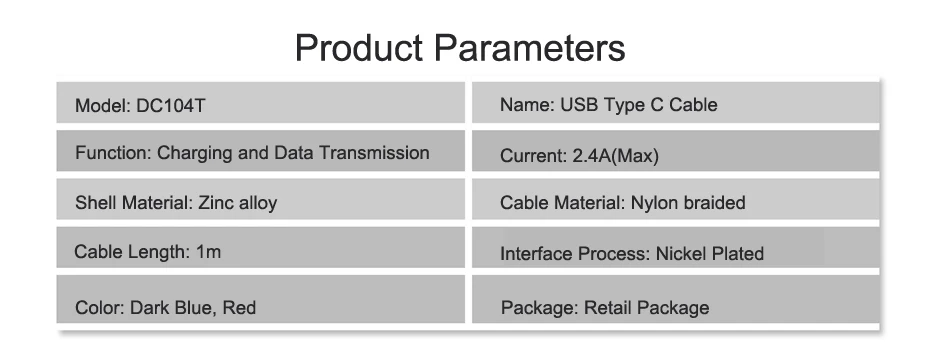 USB Type C Cable,USB C Cable,Type C Cable 10