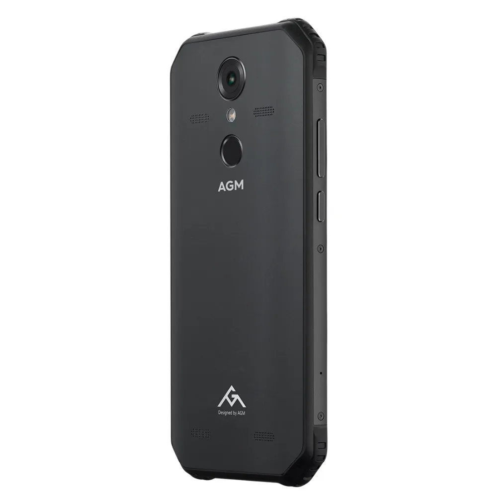 AGM A9 прочный телефон 3 GB + 32 ГБ IP68 Водонепроницаемый отпечатков пальцев 5,99 дюйма Android 8,1 Octa Core OTG NFC 16MP 12MP Dual SIM смартфонов