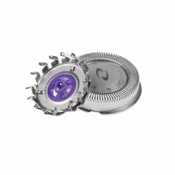 3 шт./упак. бреющая головка лезвия для Philips Norelco HQ3 HQ56 HQ55 HQ442 HQ300 HQ6 бритвы Нержавеющая сталь лезвие с бесплатным чистой кисть