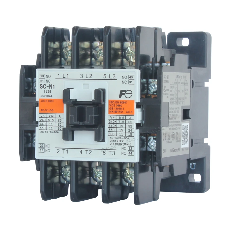 

AC Contactor AC24V 380V 220V 110V 3NO2NO1NC SC-N1 coil