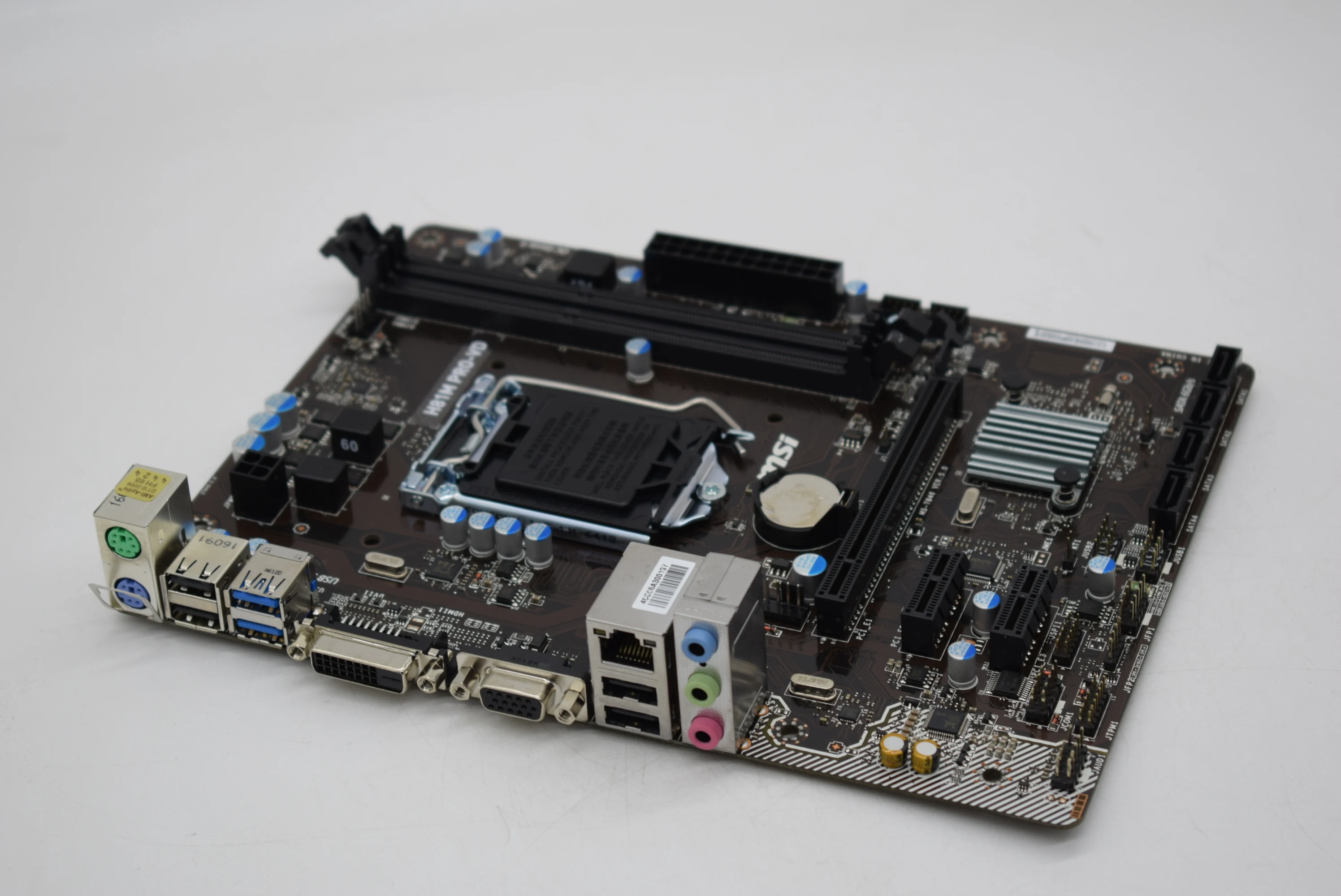 Материнская плата для MSI H81M PRO VD 1150 pin DDR3 MATX H81 поддерживает i5 4590k оригинальная