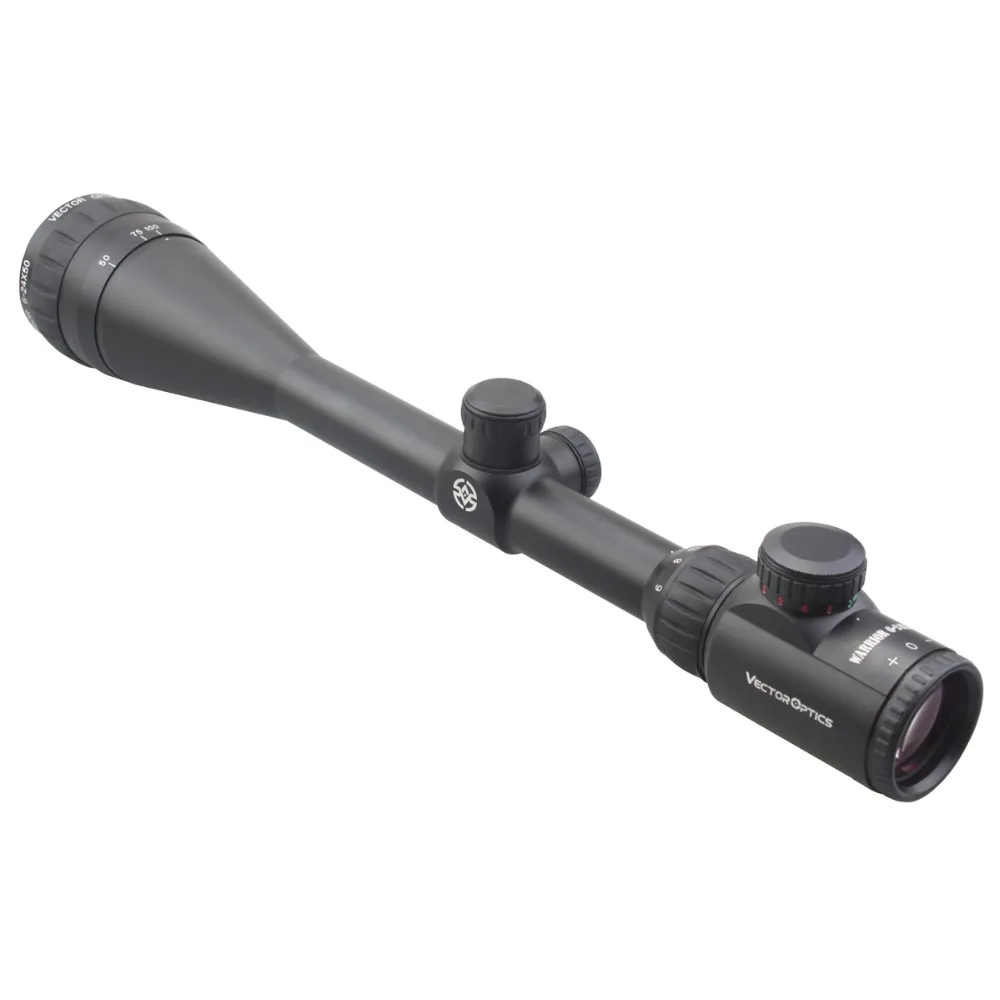 Прицел для охотничьей винтовки Vector Optics Warrior 6 24x50 AOE монотуба 1 дюйм с R14 дальномер