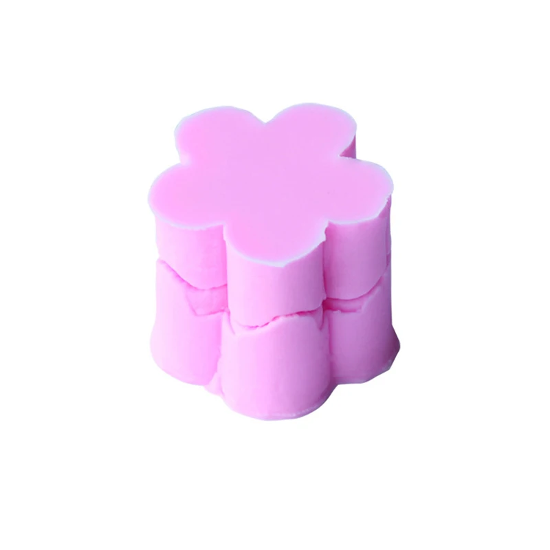 1 компл. УФ смолы жидкости силиконовые формы модные 3D Цветы Лепестки смолы для DIY торт форма для ювелирных изделий решений интимные