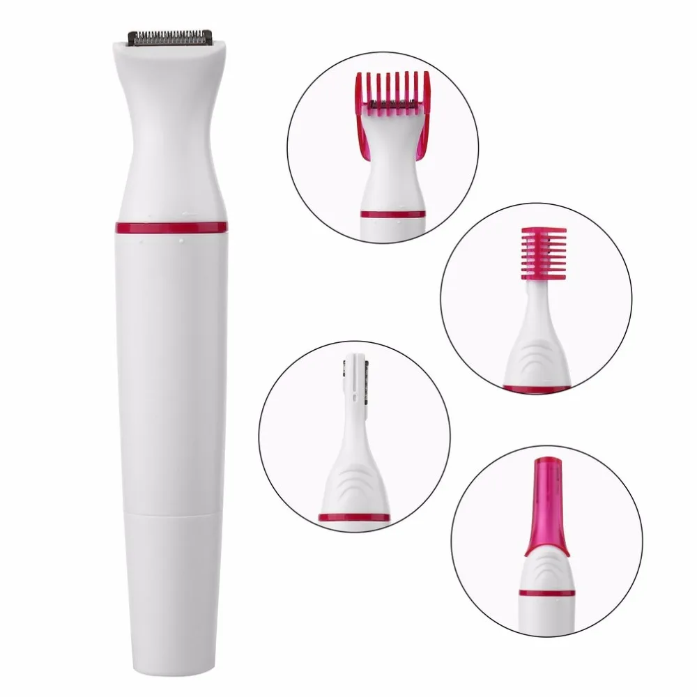 5 In 1 Women Hair Removal Shaver Electric Epilator Machine Mini Trimmer