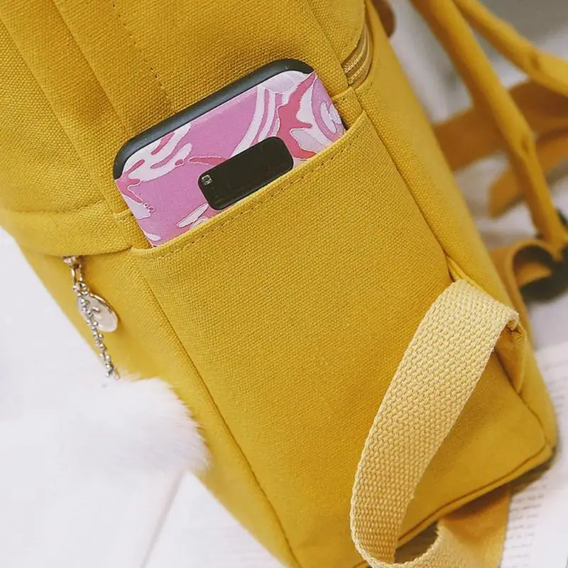 Модный женский холщовый рюкзак для школьников-подростков, стильная школьная сумка для девушек, тканевый рюкзак, женский рюкзак Mochila