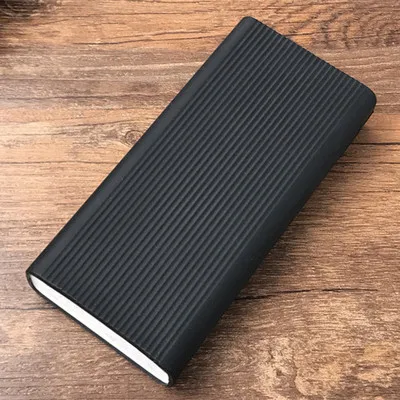 Новейшая модель силиконовый чехол для Xiao mi power Bank 2C 20000mAh подходит для Xiaomi mi 2C power bank Чехлы гелевый резиновый чехол s - Цвет: Черный