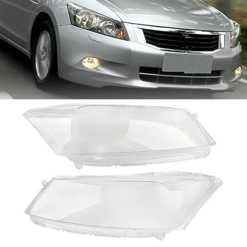 

Car Headlight Cover Headlamp Lens Lenses fit for Honda Accord 2008-2012 Left & Right 1 Pair