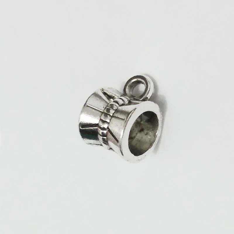 

wrap choker necklace bails pendants toggle charms European beads spacer leather cords Clasps connector Chains loops jewelry diy