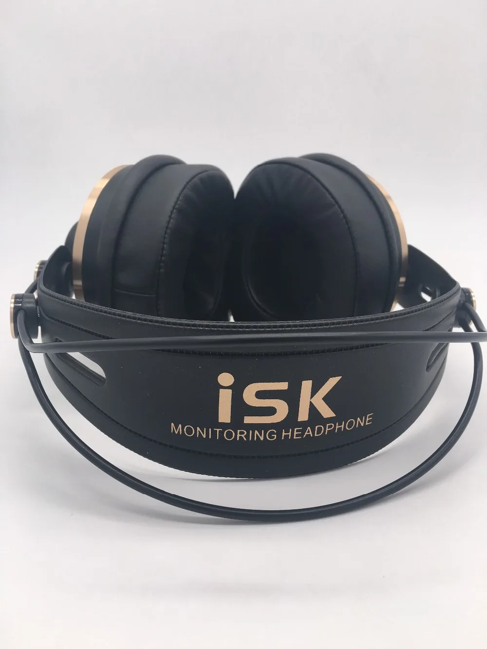 iSK HD9999 monitor headphone fully enclosed monitoring earphone DJ/audio mixing/recording studio headset,signal cable separation