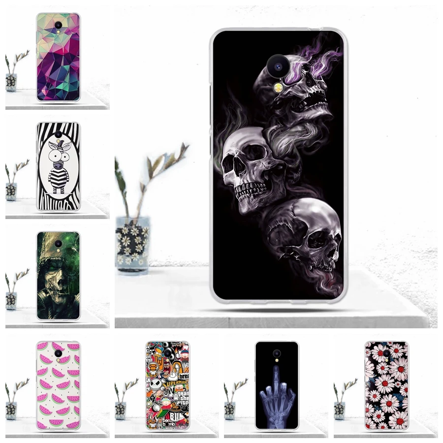 

For Meizu M5c Charm Blue A5 Case Soft TPU Silicone Phone Case Cover for Meizu M5c Charm Blue A5 Meizu A5 Luxury Case Cover Funda