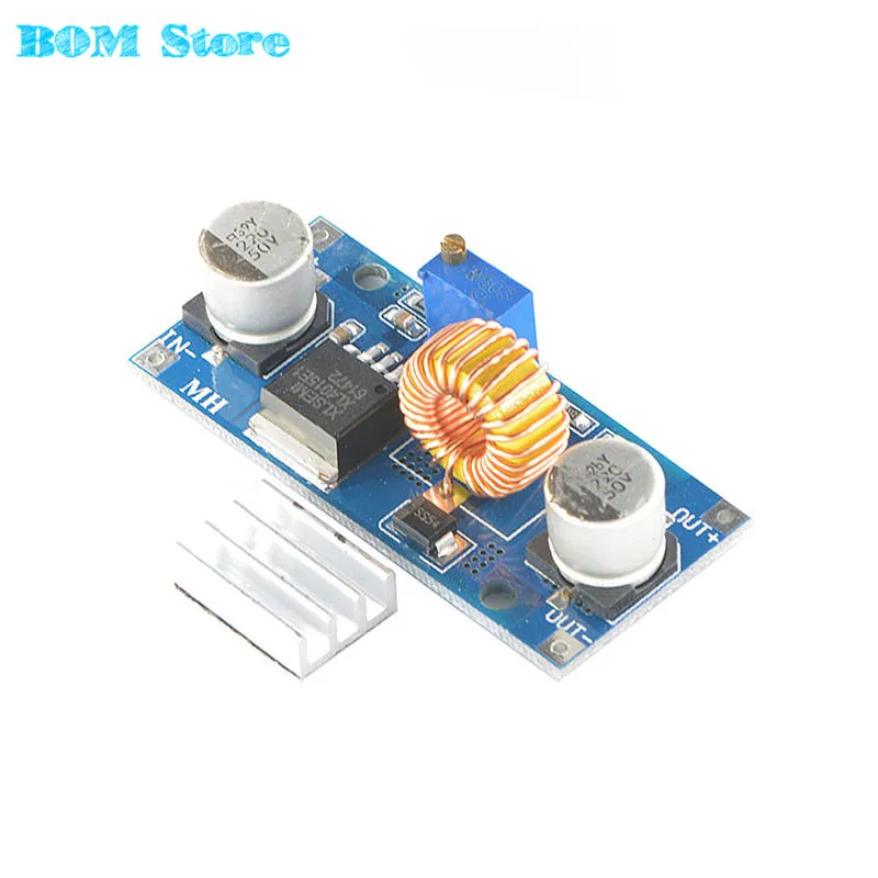 5A DC-DC шаг Подпушка Регулируемый Питание Модуль литиевая Зарядное устройство xl4015 4
