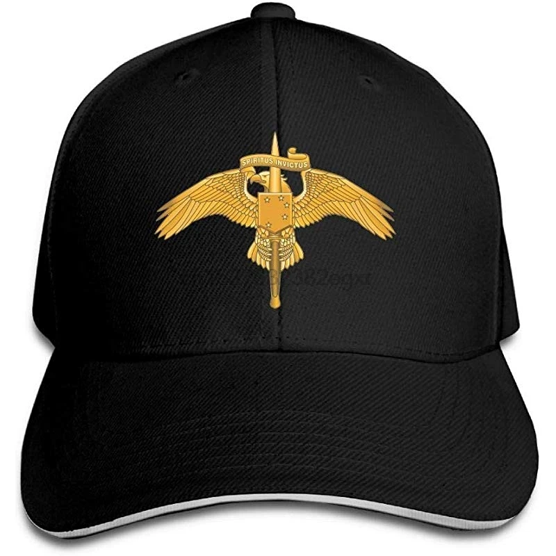 

Jcaic Rinaa USA Marine Corps Forces Special Operations Command (MARSOC) Adjustable Baseball Caps Vintage Sandwich Hat