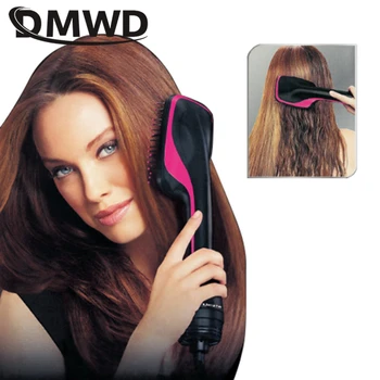 

DMWD Professional hair dryer comb Negative ion blow dryer multifunctional hair comb hair filler dryer Brush dry wet artifact