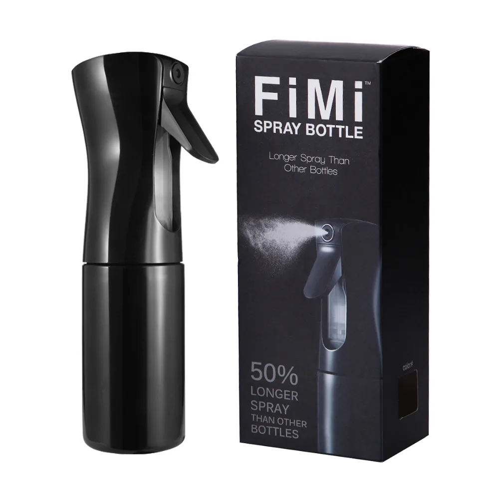 

150ml Hairdressing Water Spray Empty Bottle with Button Refillable Fine Mist Perfume Atomizer Hydrating Hair Salon Styling Tools