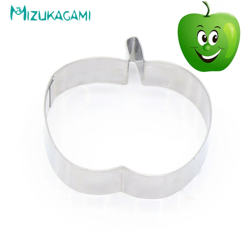 Cookie Cutter Stainless Steel Apple Shape Fondant Cake Tool Cookie Cutting DIY Kitchen Baking Tool Cookie Cutter Tools MS-00335 Cookie Cutter Stainless Steel Apple Shape Fondant Cake Tool Cookie Cutting DIY Kitchen Baking Tool Cookie Cutter Tools MS-00335
