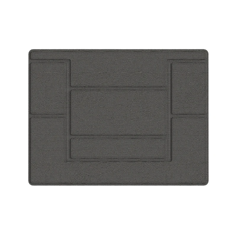 Universal Folding Notebook Stand for Macbook Air Pro All Laptop Computer Stand Adjustable Bracket Portable Tablet Support - Цвет: Gray