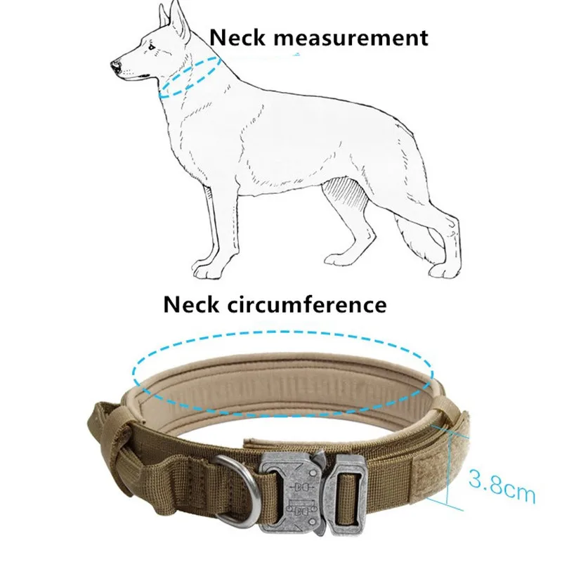 Модный нейлоновый ошейник для собак милитари удобное и прочное ожерелье для средних и больших товары для домашних собак аксессуары