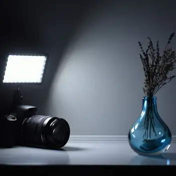 

Ultra-thin 3200K/6000K Dimmable Studio Video Photography LED Light Panel Lamp 228pcs Beads for Canon Nikon DSLR Camera DV Camc
