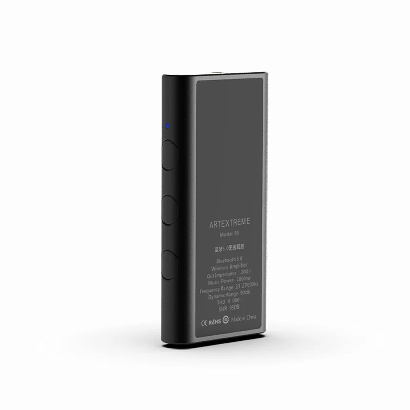 Artextreme R5 AAC HD Bluetooth 5,0 усилитель для наушников аудио усилитель 180 МВт QCC3008 HiFi для Iphone для huawei