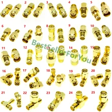 SMA к SMA мужской женский RP SMA к SMA Мужской RPSMA Разъем RF адаптер