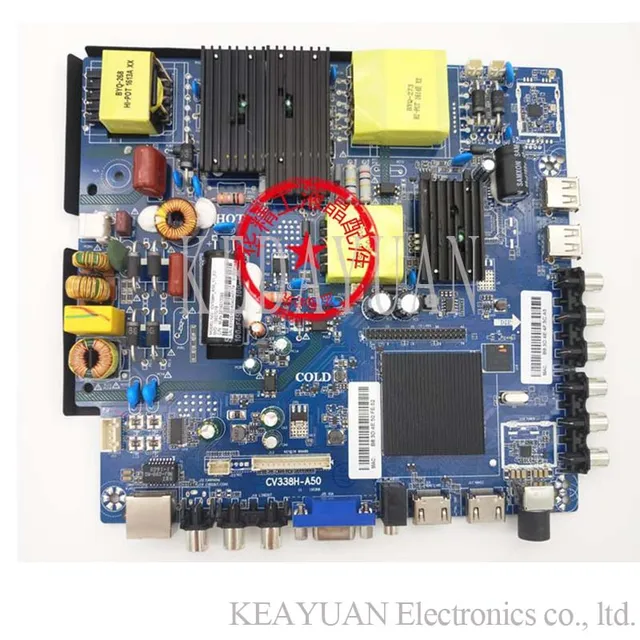 US $49 59 5% OFF|Oringal for CV338H A50 compatible tp ms628 pc821 42 65inch Network android TV motherboard-in Industrial Computer & Accessories from