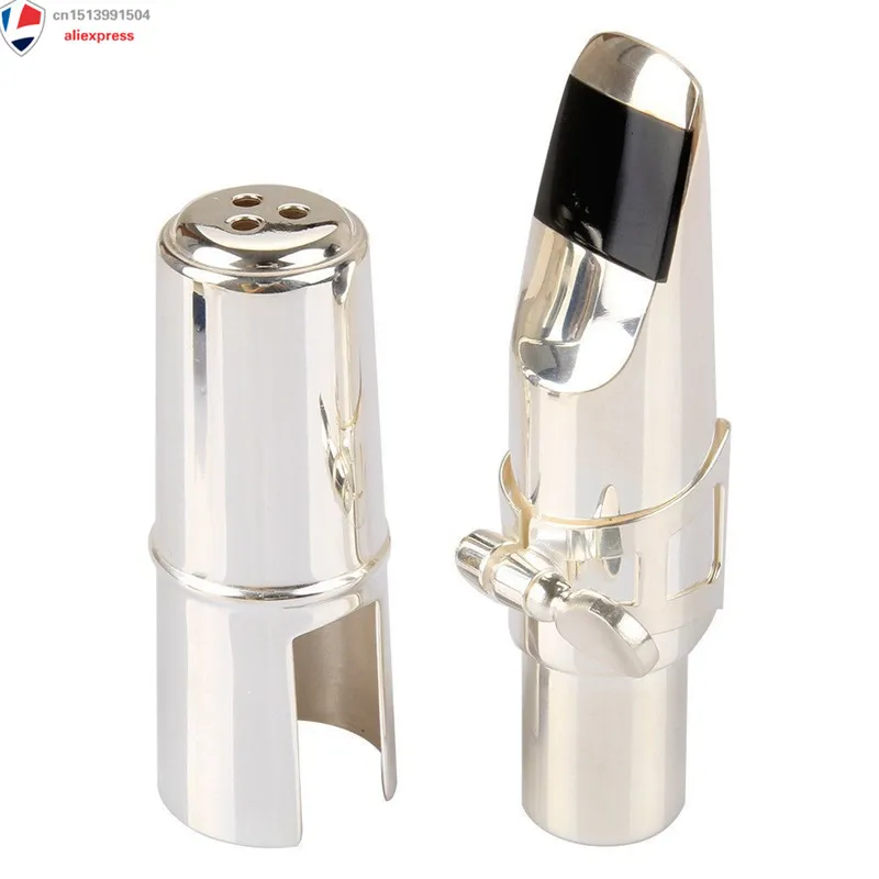 Private Custom Alto Sax Mouthpiece, Professional Size 7 Nickel Plated