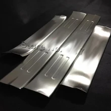 For Mazda CX-5 cx5 2014 2015 2016 inside Door Sill Scuff Plate Welcome Pedal Stainless Steel Car Styling Accessories
