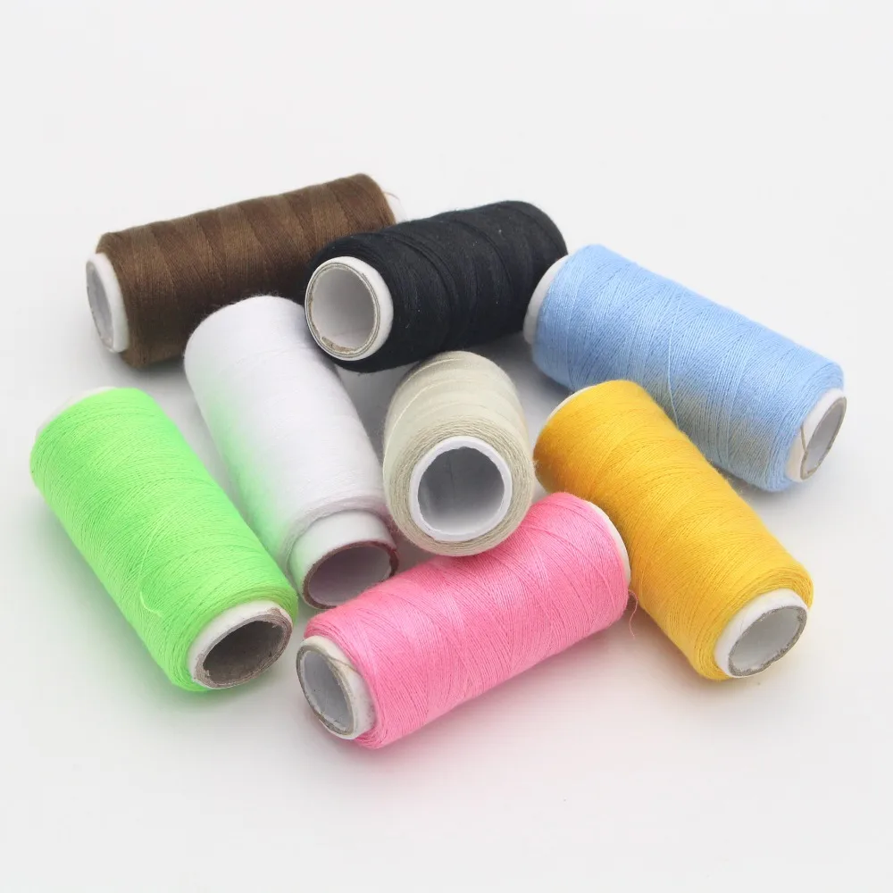 8rolls(approx 200y/roll) 5.5*3.2cm Polyester Sewing Threads Embroidery