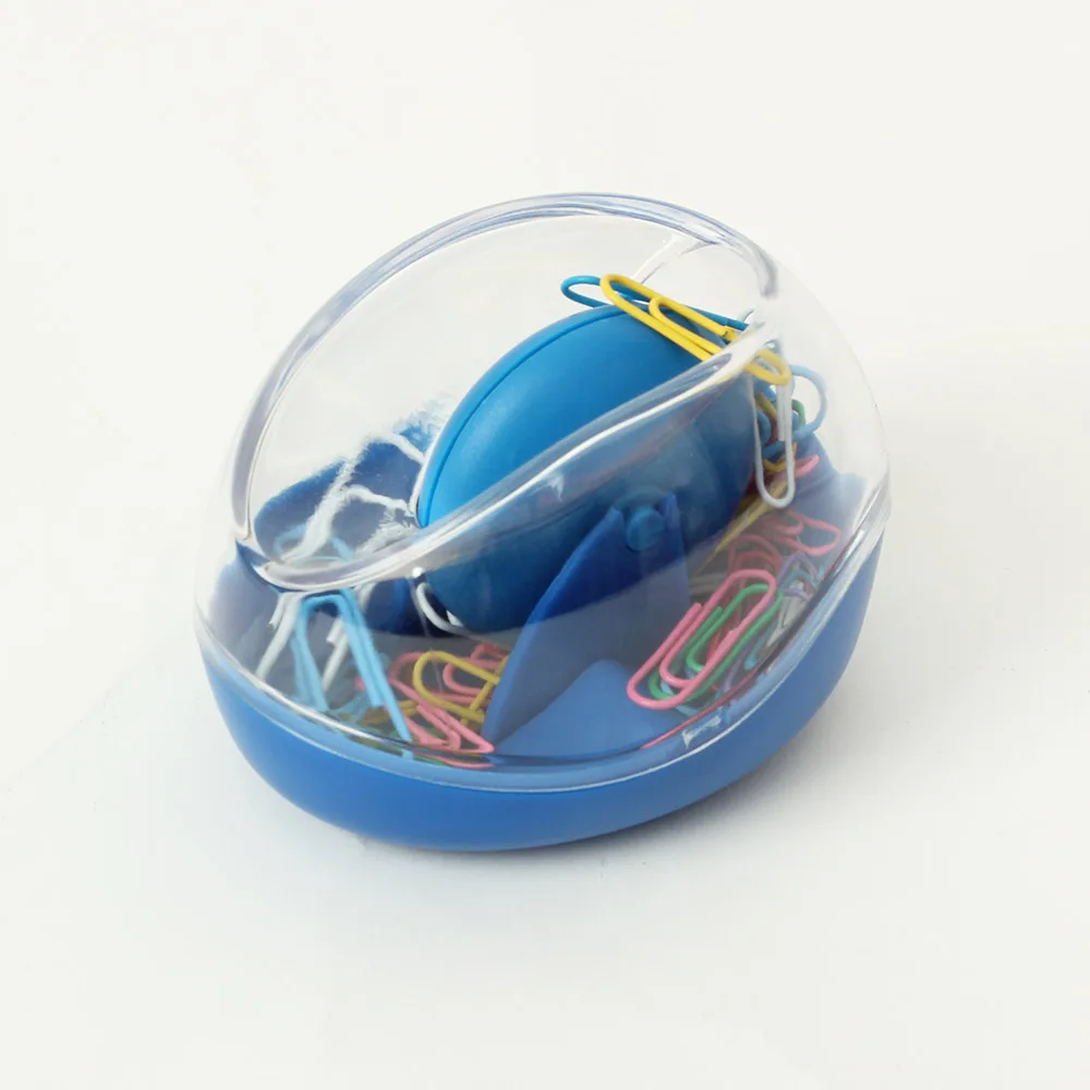 Clip Box Roller Magnetic Clip Seat Office Desktop Desk Accessories Office Stationery Office Supplies clip dispenser 4