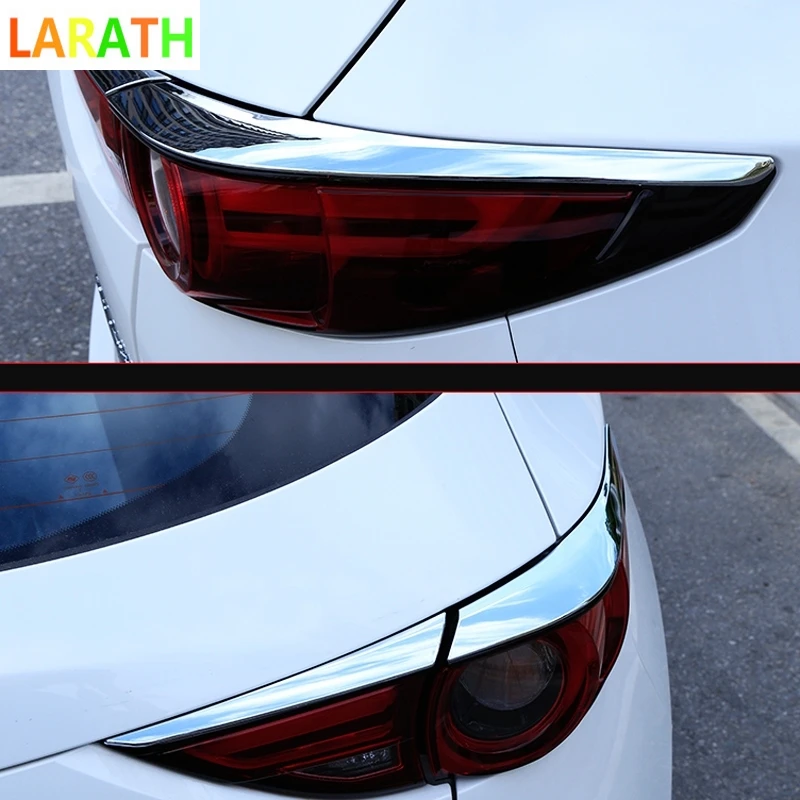 Новый для Mazda CX-5 CX5 2017 2018 ABS хромированный задний светильник лампа Накладка