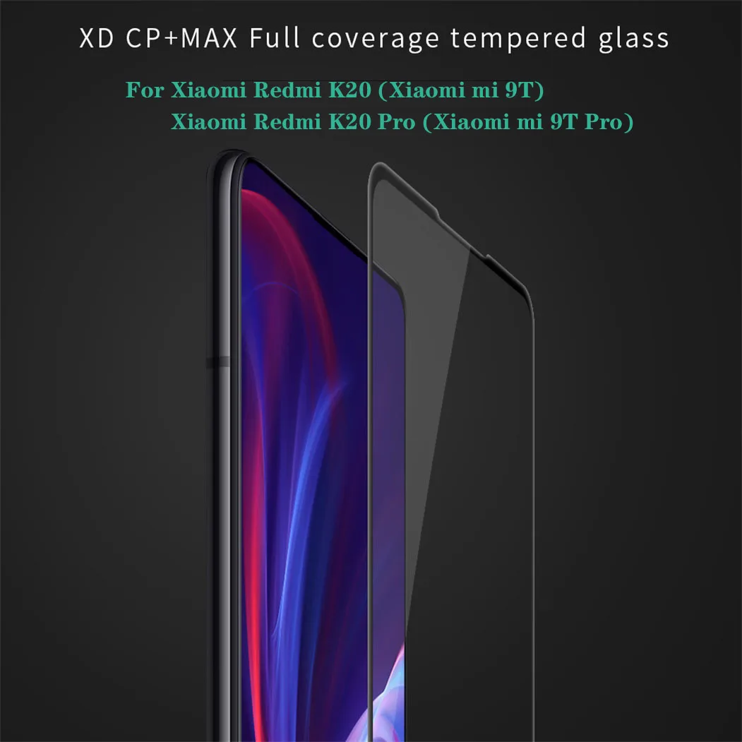 Xiaomi mi 9T Redmi K20 закаленное стекло mi 9T Pro стекло Nillkin XD CP+ MAX антибликовое полноэкранное Защитное стекло для Redmi K20 Pro