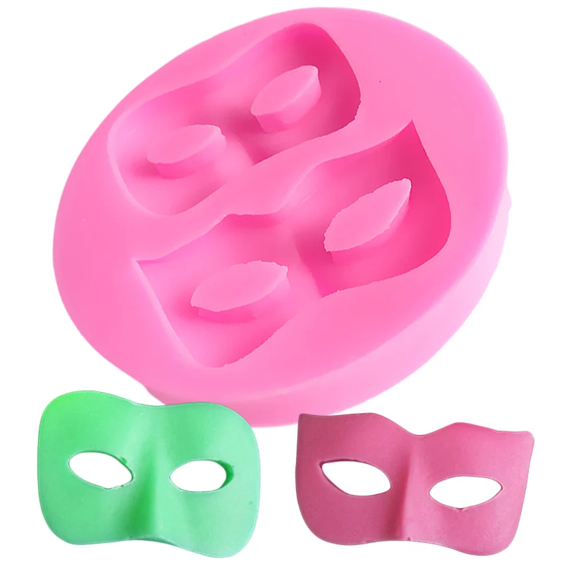 

Mask Cake Molds Fondant Decoration Molde Silicona Rosas 3d Cake Stencil Cookie All for Cake Silicone Chocolate Mould SK004043