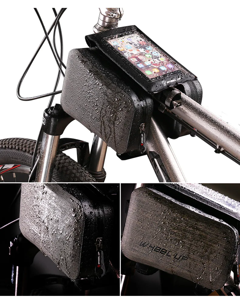 Cheap 2017 New Professional Full Rainproof Phone Touch Screen MTB Mountain Bike Bag Bicycle Bike Front Cycling Accessories 4 Cheap 2017 New Professional Full Rainproof Phone Touch Screen MTB Mountain Bike Bag Bicycle Bike Front Cycling Accessories 4