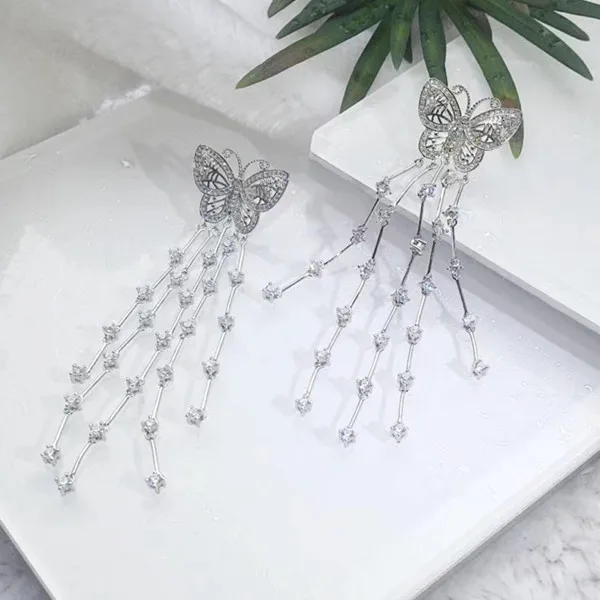 

Designer Fashion 925 Sterling Silver Jewelry 3A Cubic Zirconia Party Earring
