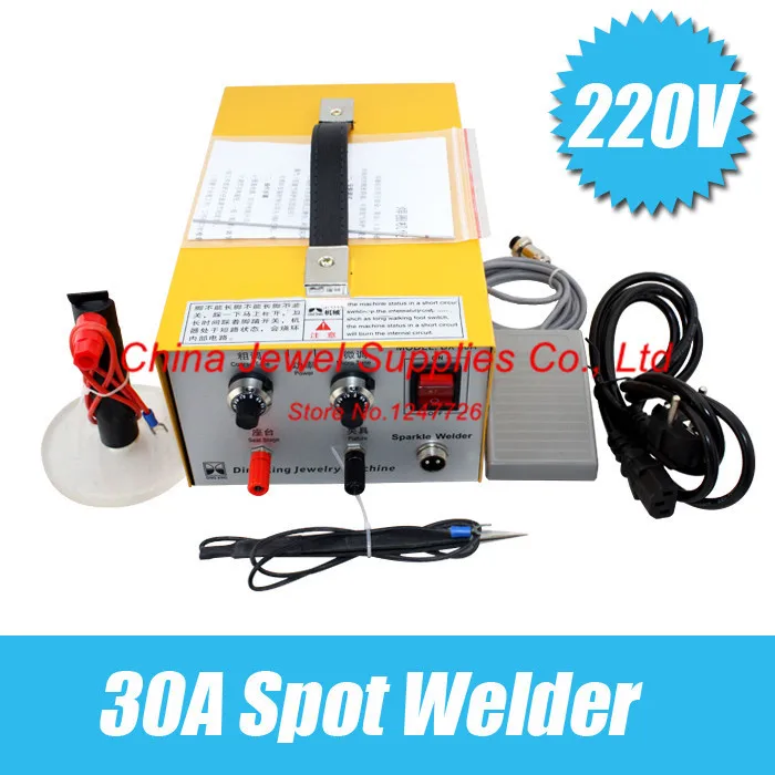 Free Shipping Jewelry Welding Machine,pulse Sparkle Spot Welder 110v