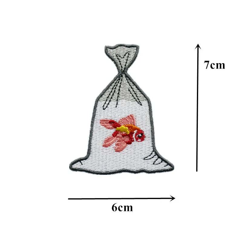 bee embroidered sew iron on patches set badge bag fabric applique craft DIY DSUK