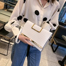 Женский модный клатч сумка дизайнер сумки для женщин маленький день клатч Прямоугольная Сумка-клатч цепи обувь для девочек Сумка через плечо