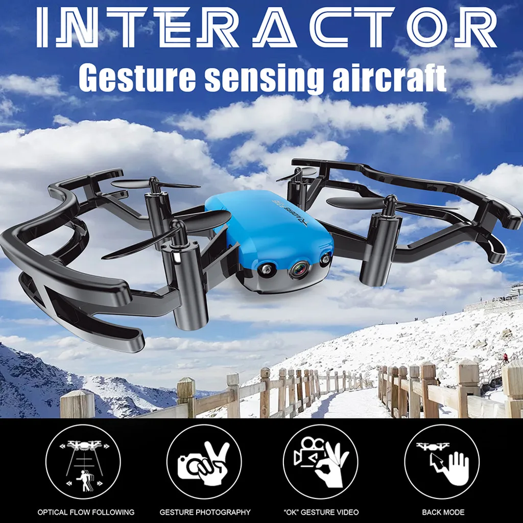 

HIINST F31G RC Drone APP Control Optical Flow Auto Follows 2MP HD Camera Quadcopter Cfly Dream Drone Follow Me 19APR22 P35
