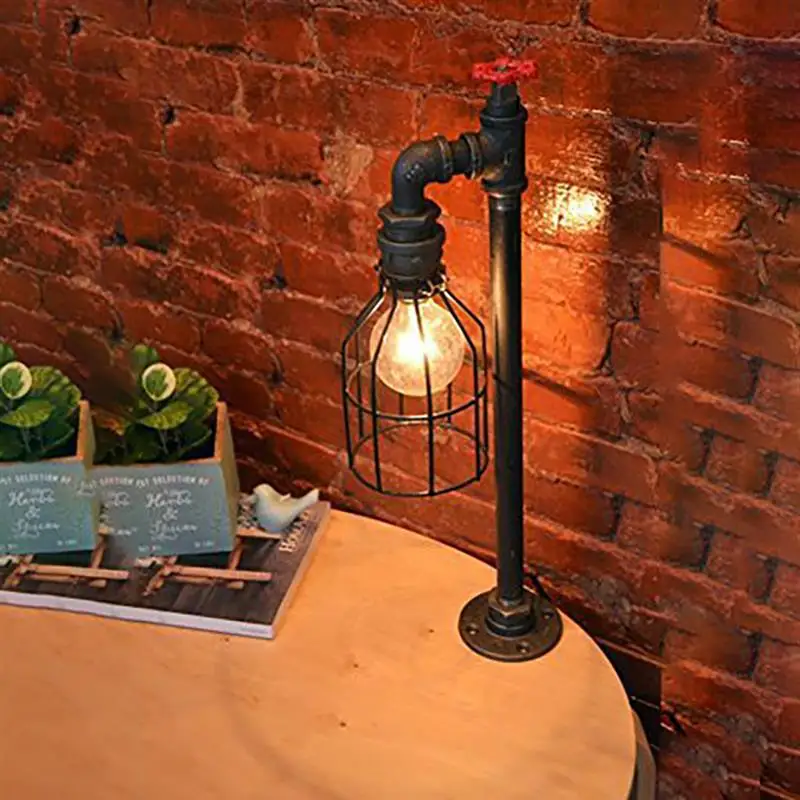 

Metal Bulb Guard Clamp Lamp Pendant Lights Industrial Vintage Lamp Shade Iron Cage Guard Lampshade Balcony Bedside Wall Lamps