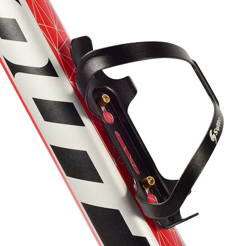 SWTXO Mtb держатель для бутылки велосипедный алюминиевый держатель бутылки воды велосипеда с болтами