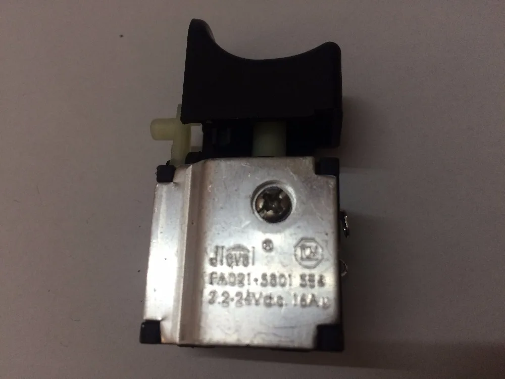 Jlevel FA021-5801 FA021-58 7,2-24 V FA021 16A DC электрическая дрель переключатель электрическая отвертка переключатель