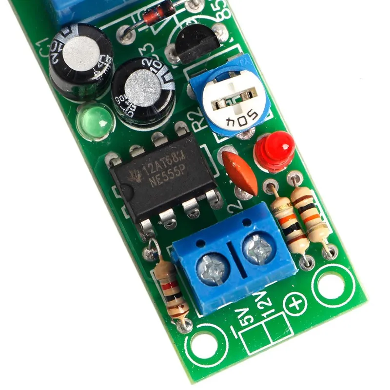 

2018 NEW 0-60 Seconds Timer Switch JK02B DC Adjustable Delay 5/12V Input Relay Module