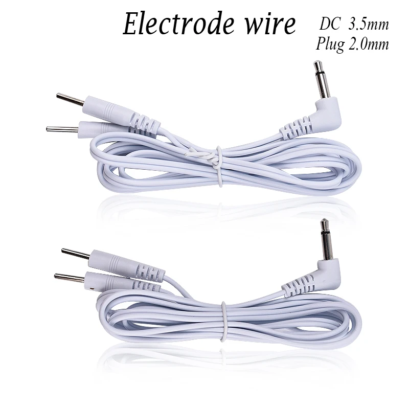 1.2m 2-way Electrode Wires for Massager Electric Ems Trainer Tens Acupuncture Therapy Machine Muscle Stimulator 1.2m DC 3.5mm 1.2m 2-way Electrode Wires for Massager Electric Ems Trainer Tens Acupuncture Therapy Machine Muscle Stimulator 1.2m DC 3.5mm