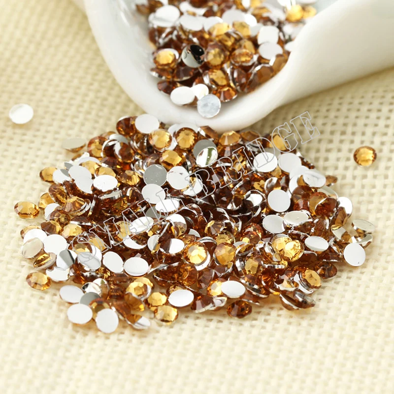 Flat Backl Rhinestones For Nails7